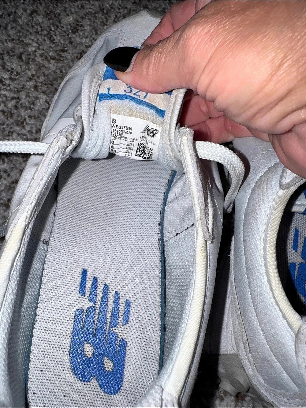 New Balance New Balance 327 Sneakers White & Blue US 8